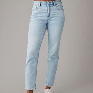 American Eagle Outfitters Light Blue Mom Jeans